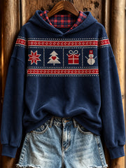 Women's Christmas Gift Pattern Casual Hoodie