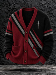 Men's Faith Casual Cardigan Sweater