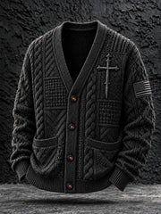 Men's Faith Casual Cardigan Sweater