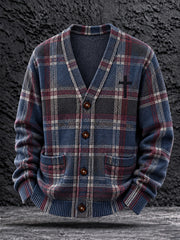 Men's Faith Print Cardigan