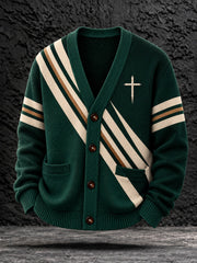 Men's Faith Casual Cardigan Sweater